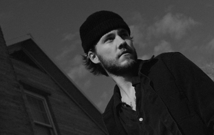 Black and White Portrait of Nashville-based musician Hunter Metts by Brandon Exum.